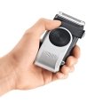 Braun MobileShave PocketGo M90 Sinine, Hõbe