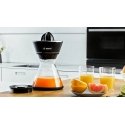 Bosch MCP72GPB citrus press Plastic, Stainless steel Black, Transparent