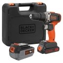 Black & Decker BCD003MEM2K-QW drill 1400 RPM Keyless Black, Orange