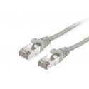 Equip Cat.6A S/FTP Patch Cable, Grey, 1.5m Equip Cat.6A S/FTP Patch Cable, Grey, 1.5m
