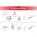 Equip Cat.6A S/FTP Patch Cable, Grey, 1.5m Equip Cat.6A S/FTP Patch Cable, Grey, 1.5m