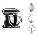 KitchenAid 5KSM125EOB Mikseris ar statīvu 300 W Melns