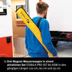 STABILA PRO SET 80 ASM Lygio matavimo prietaisai