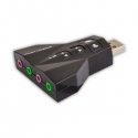 Savio – Carte de soud 7.1 AK-08 интерфейсная карта/адаптер 3ˌ5 мм, USB 2.0