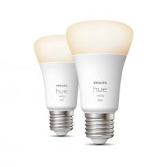 Philips Hue, valkoinen A60 - E27-älylamppu - 800 (2 kpl)