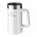 Stanley The Big Grip Beer Stein Beer mug 0.7L Glossy White Stanley The Big Grip Beer Stein Beer mug 0.7L Glossy White
