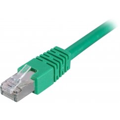 Deltaco STP-63G networking cable Green 3 m Cat6