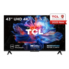 TCL V6C 43V6C TV 109.2 cm (43") 4K Ultra HD Smart TV Wi-Fi Metallic 260 cd/m²