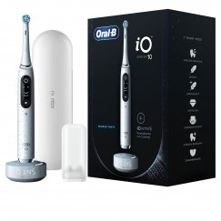 Oral-B iO Series 10 Täiskasvanud Pöörlev/võnkuv hambahari Valge