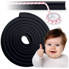 Ricokids 798711 защитная пористая лента, черная, 6 м