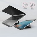 Axagon STND-L подставка для ноутбука Notebook & tablet stand Серый 43,9 cm (17.3")