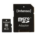Intenso 4GB MicroSDHC Klasės 10