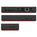 Lenovo ThinkPad Universal USB-C Vadu USB 3.2 Gen 1 (3.1 Gen 1) Type-C Melns