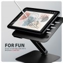 Axagon STND-LQB stand for notebooks and tablets 10"–17.3". Adjustable height and angle