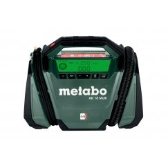 Metabo AK 18 MULTI oro kompresorius 16 l/min Baterija
