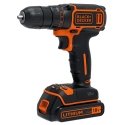 Black & Decker BDCDC18KB-QW puur Võtmeta Must, Oranž