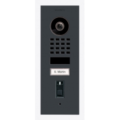 DoorBird D1101FV video intercom system Anthracite, Grey