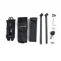 XRIDER XR00FL01 Segmented Folding Bike Lock for Frame