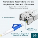 TP-Link Gigabit Single-Mode WDM Bi-Directional SFP Module TP-Link Gigabit Single-Mode WDM Bi-Directional SFP Module