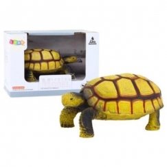 Lean Toys Collector's Turtle Figure - Sand and Brown Color