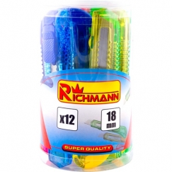 Nuga „RICHMANN" 18 mm, 12 tk.
