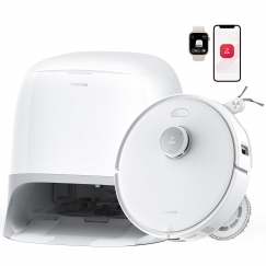 Roborock Qrevo Curv 5A1 0.325 L Black, White