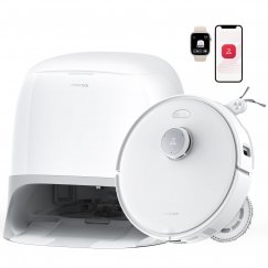 Roborock Qrevo Curv 5A1 0,325 L Melns, Balts