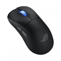 ASUS ROG Keris II Ace Wireless AimPoint Black pele Speļu Labā roka RF Wireless + Bluetooth + USB Typ