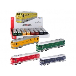 Lean Toys Žaislinis traukinys su šviesos efektais ir tikroviškais garsais