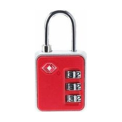 COMBINED LOCK for suitcase PROWORLD Red