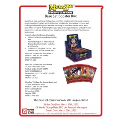 Gameqbator Labs MetaZoo TCG pamata komplekta booster iepakojums