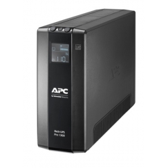 APC Back-UPS Pro, 1300VA/780W, Tower, 230V, 8x IEC C13 outlets, AVR, LCD, User Replaceable Battery