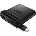 DELL DA225 Vielinis USB 3.2 Gen 1 (3.1 Gen 1) Type-C Juoda