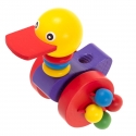 RoGer Wooden Push‑Along Toy On Stick Duck