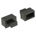 DeLOCK 64021 socket safety cover Black 10 pc(s)
