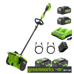 Sniego valytuvas Greenworks SS3002A2X 2x24 V 4x4,0 Ah akum.