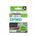 DYMO D1 - vakiopolyesteritarrat - Mustaa valkoisella -19mm x 7m
