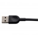 Logitech 981-000480 austiņas un brīvroku komplekts Vadu Birojs / zvanu centrs USB Type-A Melns