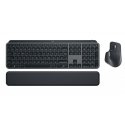 Logitech 920-010926 keyboard Mouse included Office RF Wireless + Bluetooth QWERTZ German Graphite