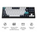 Keychron Q3 Max клавиатура Игровой USB + RF Wireless + Bluetooth QWERTY Черный, Голубой, Темно-синий