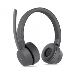 Lenovo Go Wireless ANC Headset Wired & Wireless Head-band Office/Call center USB Type-C Bluetooth Gr