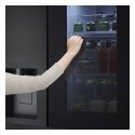 LG InstaView GSXE90EVAD side-by-side refrigerator Freestanding 628 L Black