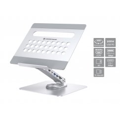 Conceptronic DONN27G sülearvuti raam & alus Sülearvuti alus Hõbe