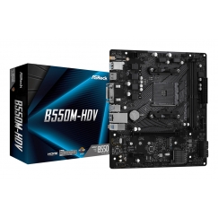 Asrock B550M-HDV AMD B550 AM4 lizdas „micro ATX“