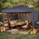 RoGer LUARO Party tent 3x3m Black