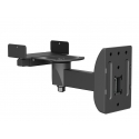 Multibrackets 7876 speaker mounts Siena Melns