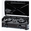 Ravanson K-02TB hob Black Countertop Gas 2 zone(s)