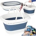 RoGer Foldable Silicone Laundry Basket 32L