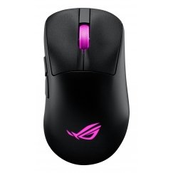ASUS ROG Keris II Origin BLK kompiuterio pelė Žaidimams Dešinės rankos RF Wireless + Bluetooth + USB Type-A Optinis 42000 DPI