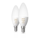 Philips Hue White ambience Candle - E14 smart bulb - (2-pack)